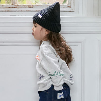 日本童裝 pe#main x Lee 刺繡衛衣 80-130cm 男童款/女童款 秋季 TOPS