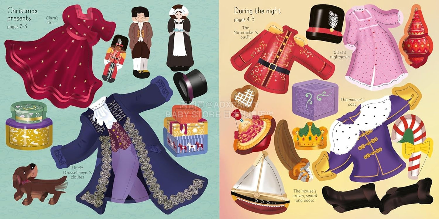 英美直送 Sticker Dolly Dressing Book Collection聖誕倒數日曆 兒童款 聖誕快樂特輯 聖誕倒數日曆A 不參與$900免運 滿$900可加$25免運 Christmas Advent Calendars 2025