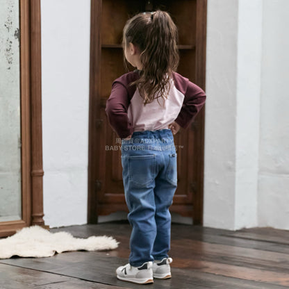 日本童裝 pe#main x Lee 牛仔長褲 80-130cm 男童款/女童款 秋季 PANTS