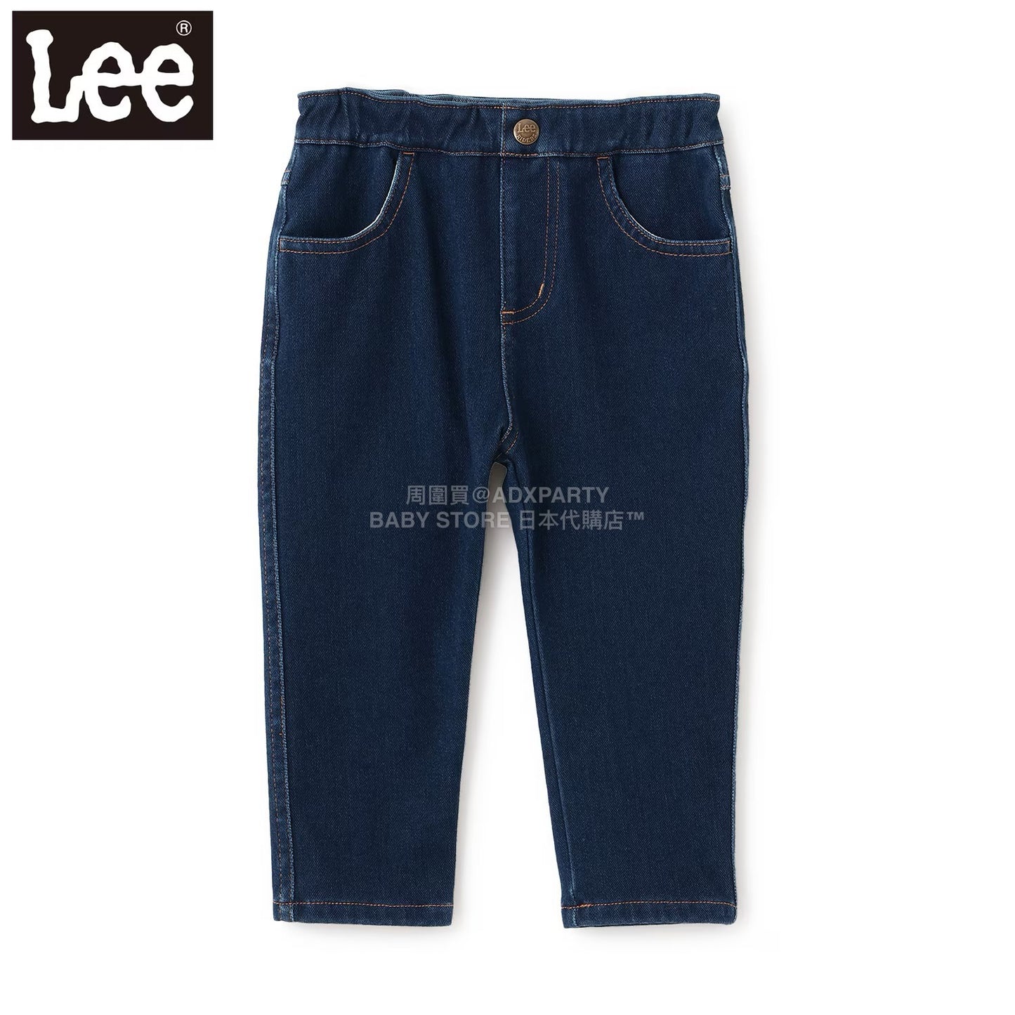 日本童裝 pe#main x Lee 牛仔長褲 80-130cm 男童款/女童款 秋季 PANTS