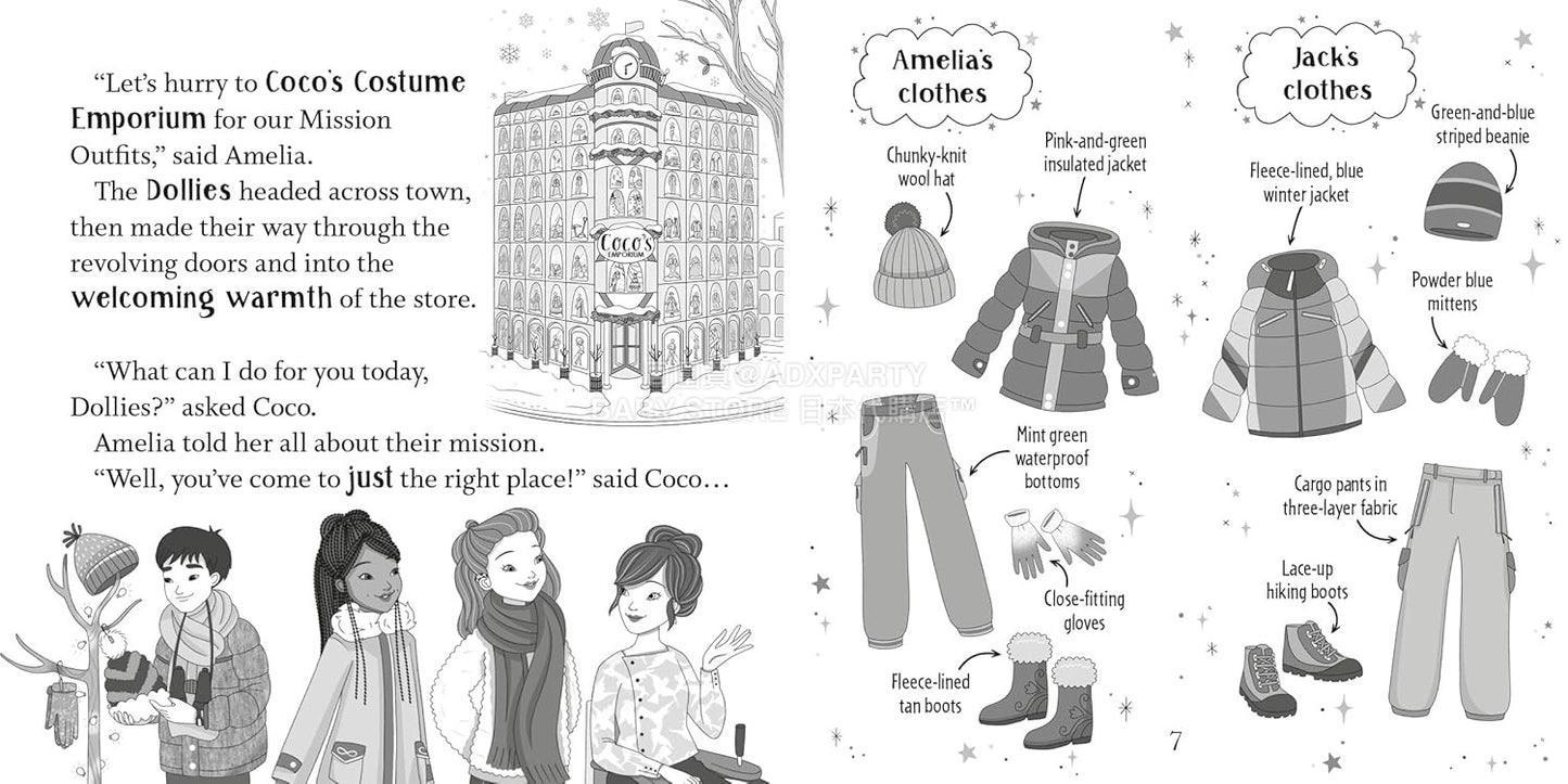 英美直送 Sticker Dolly Dressing Book Collection聖誕倒數日曆 兒童款 聖誕快樂特輯 聖誕倒數日曆A 不參與$900免運 滿$900可加$25免運 Christmas Advent Calendars 2025