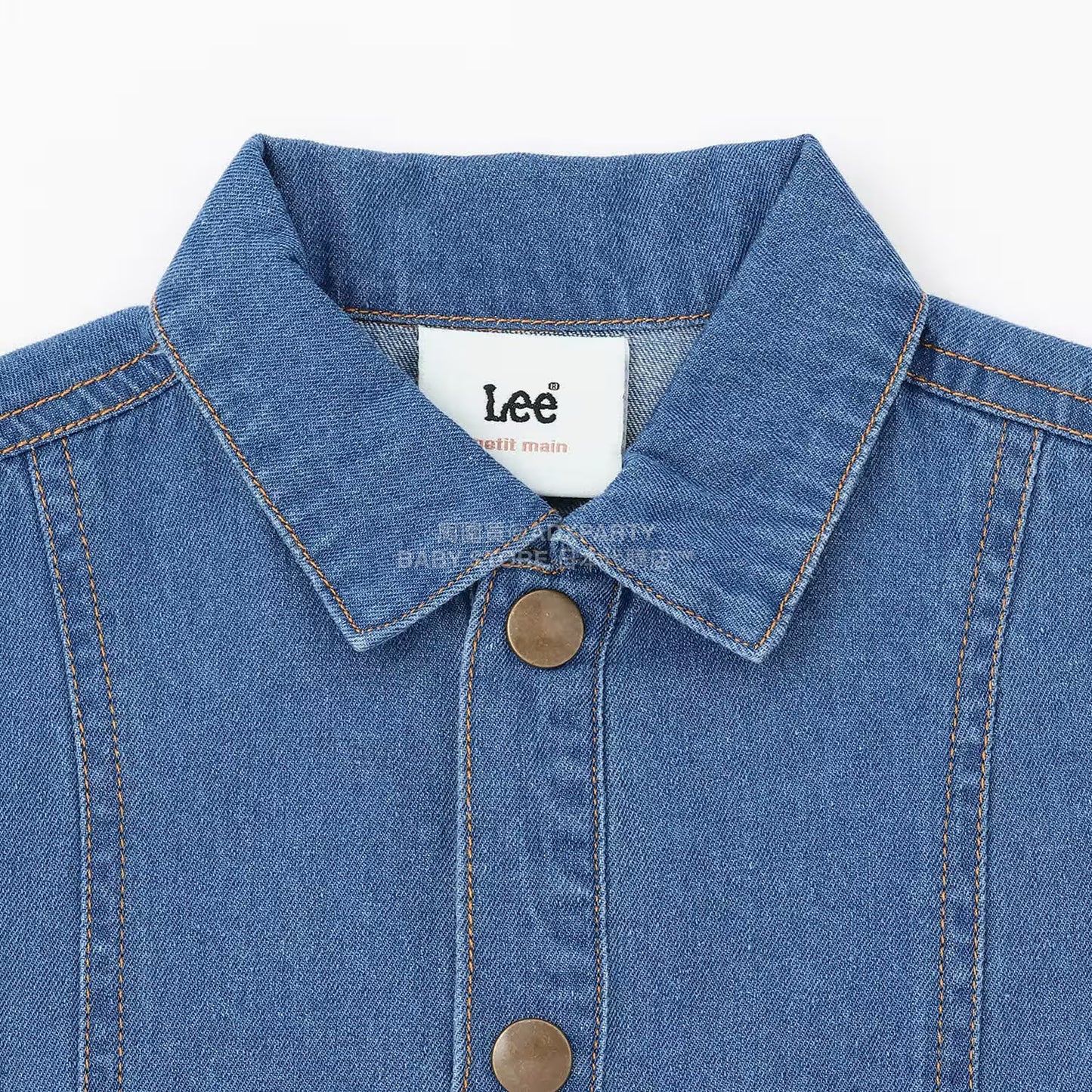 日本童裝 pe#main x Lee 牛仔連身裙 80-130cm 女童款 秋季 DRESSES