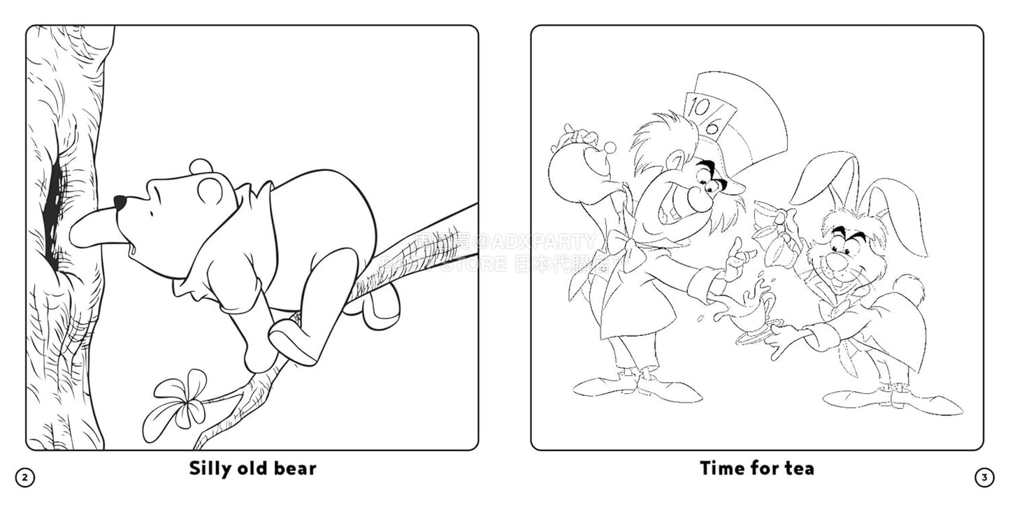 英美直送 Disney Coloring & Activity Book 聖誕倒數日曆 兒童款 聖誕快樂特輯 聖誕倒數日曆A 不參與$900免運 滿$900可加$25免運 Christmas Advent Calendars 2025