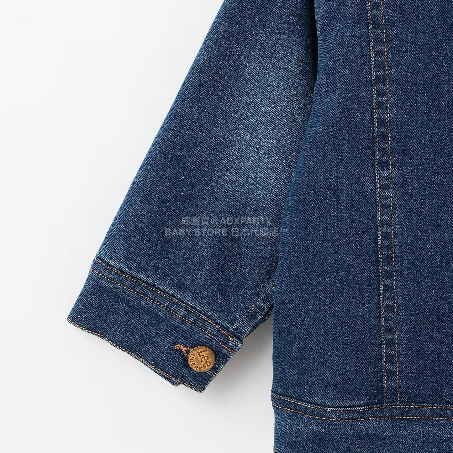 日本童裝 pe#main x Lee 燈芯絨領牛仔外套 80-130cm 男童款 秋季 OUTERWEAR