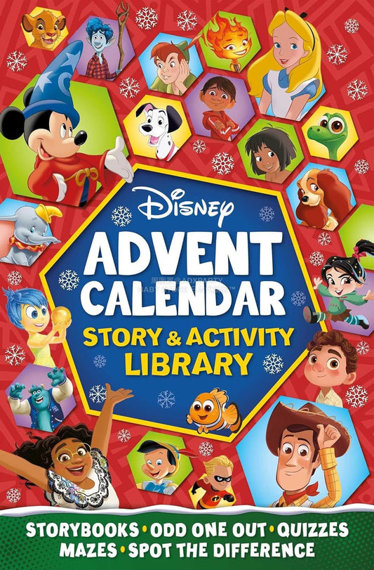 英美直送 Disney Story & Activity Library Books 聖誕倒數日曆 兒童款 聖誕快樂特輯 聖誕倒數日曆A 不參與$900免運 滿$900可加$25免運 Christmas Advent Calendars 2025