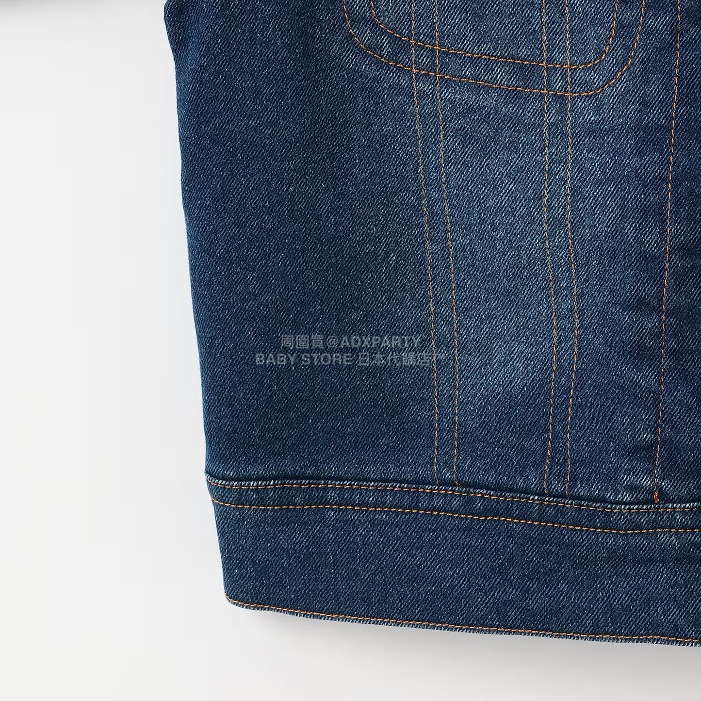 日本童裝 pe#main x Lee 燈芯絨領牛仔外套 80-130cm 男童款 秋季 OUTERWEAR