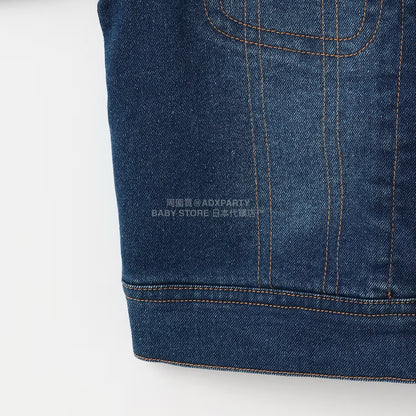 日本童裝 pe#main x Lee 燈芯絨領牛仔外套 80-130cm 男童款 秋季 OUTERWEAR