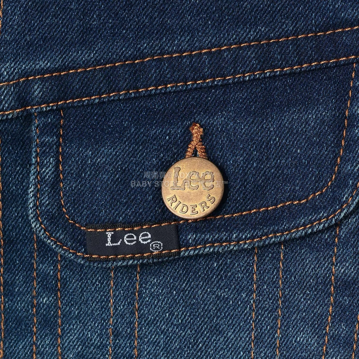 日本童裝 pe#main x Lee 燈芯絨領牛仔外套 80-130cm 男童款 秋季 OUTERWEAR