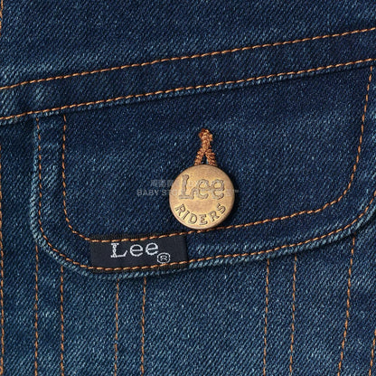 日本童裝 pe#main x Lee 燈芯絨領牛仔外套 80-130cm 男童款 秋季 OUTERWEAR