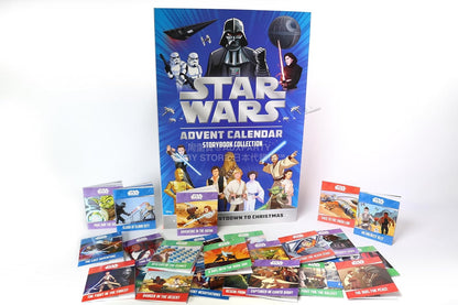 英美直送 Star Wars Book Collection聖誕倒數日曆 兒童款 聖誕快樂特輯 聖誕倒數日曆A 不參與$900免運 滿$900可加$25免運 Christmas Advent Calendars 2025