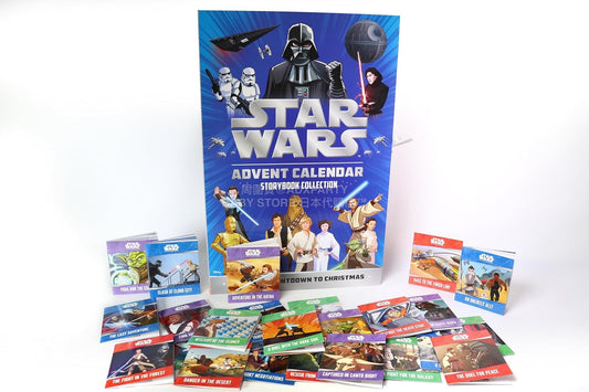 英美直送 Star Wars Book Collection聖誕倒數日曆 兒童款 聖誕快樂特輯 聖誕倒數日曆A 不參與$900免運 滿$900可加$25免運 Christmas Advent Calendars 2025