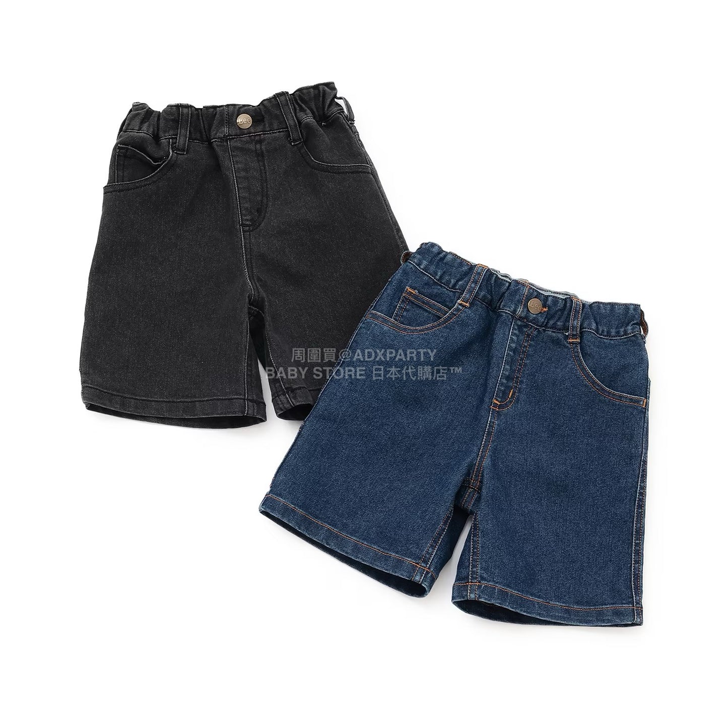日本童裝 pe#main x Lee 牛仔短褲 80-130cm 男童款/女童款 秋季 PANTS