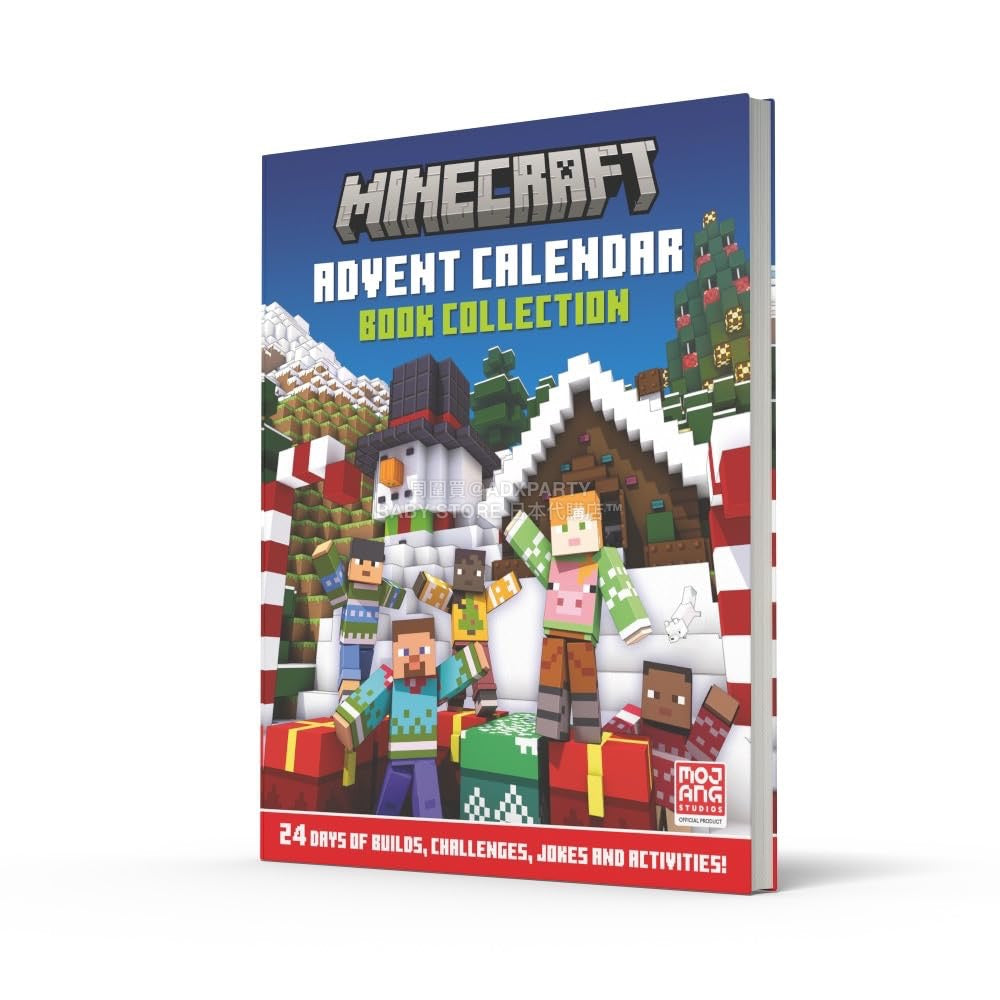 英美直送 Minecraft Book Collection聖誕倒數日曆 兒童款 聖誕快樂特輯 聖誕倒數日曆A 不參與$900免運 滿$900可加$25免運 Christmas Advent Calendars 2025