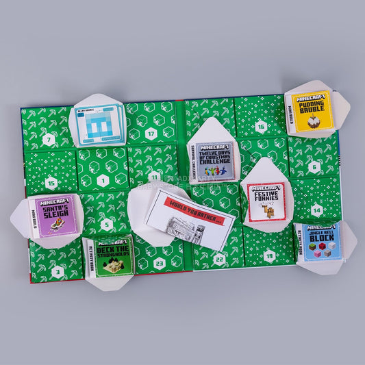 英美直送 Minecraft Book Collection聖誕倒數日曆 兒童款 聖誕快樂特輯 聖誕倒數日曆A 不參與$900免運 滿$900可加$25免運 Christmas Advent Calendars 2025