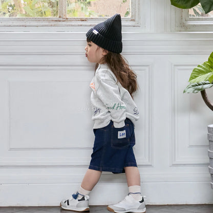 日本童裝 pe#main x Lee 牛仔短褲 80-130cm 男童款/女童款 秋季 PANTS