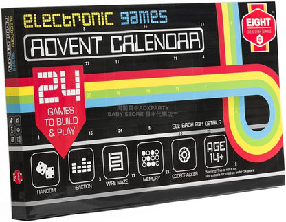 英美直送 EIGHT Electronic Games聖誕倒數日曆 兒童款 聖誕快樂特輯 聖誕倒數日曆 不參與$900免運 滿$900可加$25免運 Christmas Advent Calendars 2025
