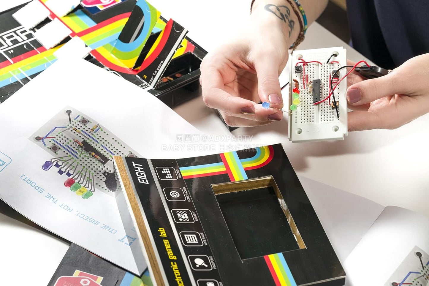 英美直送 EIGHT Electronic Games聖誕倒數日曆 兒童款 聖誕快樂特輯 聖誕倒數日曆 不參與$900免運 滿$900可加$25免運 Christmas Advent Calendars 2025