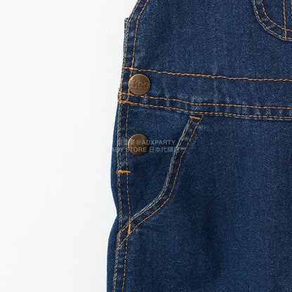 日本童裝 pe#main x Lee  牛仔背帶褲 70-80cm 男童款 初生嬰兒 秋季 Jumpsuit