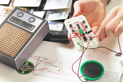 英美直送 EIGHT Retro Radio 聖誕倒數日曆 兒童款 聖誕快樂特輯 聖誕倒數日曆 不參與$900免運 滿$900可加$25免運 Christmas Advent Calendars 2025