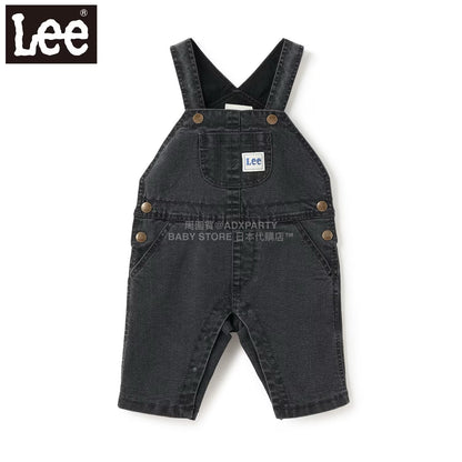日本童裝 pe#main x Lee  牛仔背帶褲 70-80cm 男童款 初生嬰兒 秋季 Jumpsuit