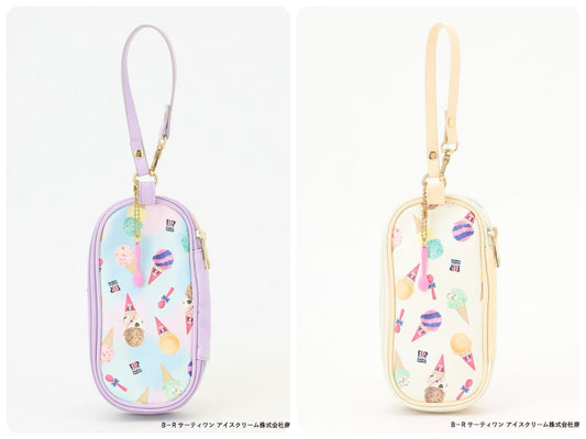Directly shipped from Japan aF#a325 x Baskin-Robbins small hanging bag daily necessities 