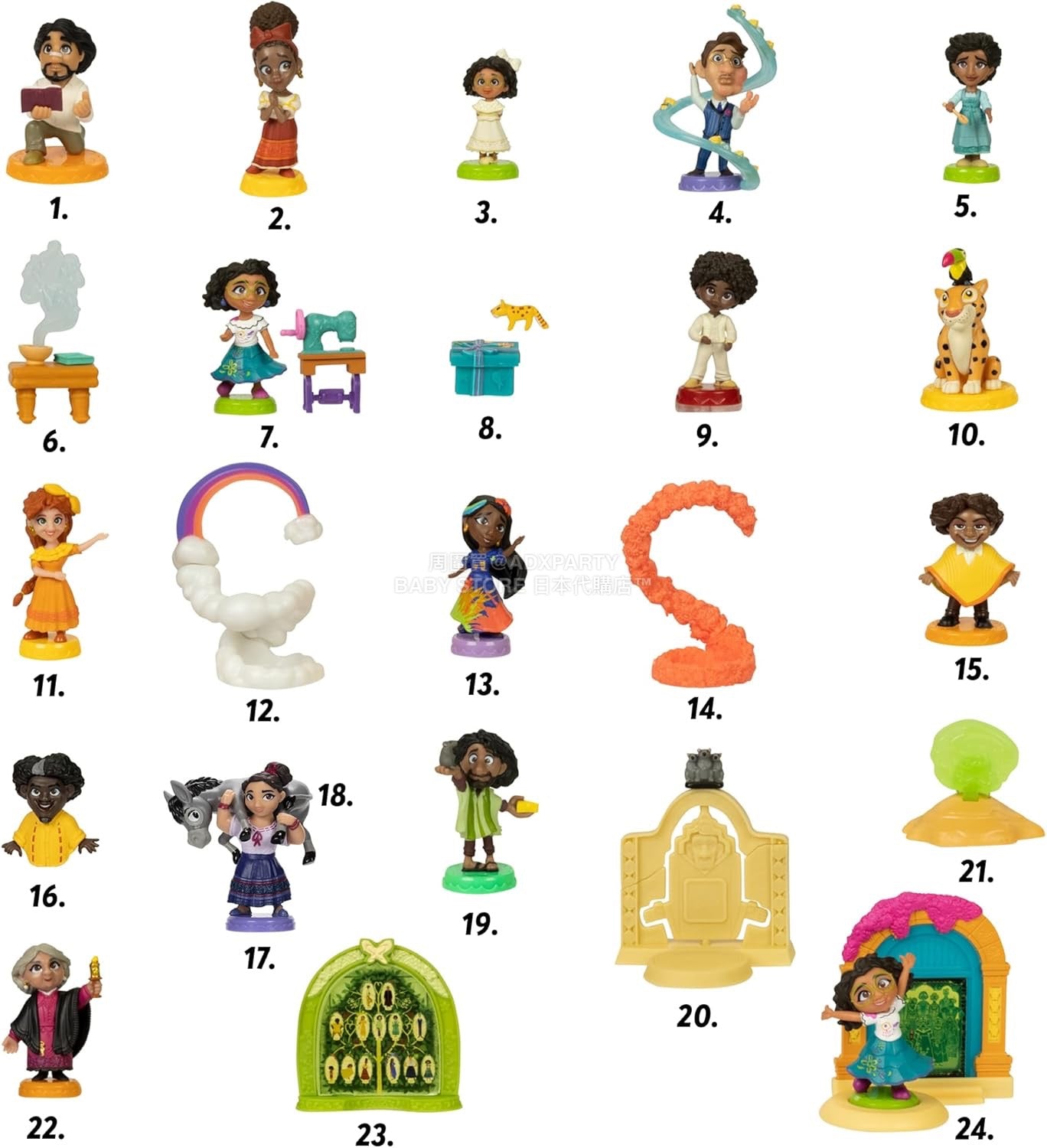 英美直送 Madrigal Family Surprises 聖誕倒數日曆 兒童款 聖誕快樂特輯 聖誕倒數日曆A 不參與$900免運 滿$900可加$25免運 Christmas Advent Calendars 2025