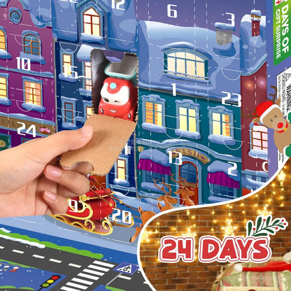 英美直送 Toy Cars 聖誕倒數日曆 兒童款 聖誕快樂特輯 聖誕倒數日曆 不參與$900免運 滿$900可加$25免運 Christmas Advent Calendars 2025
