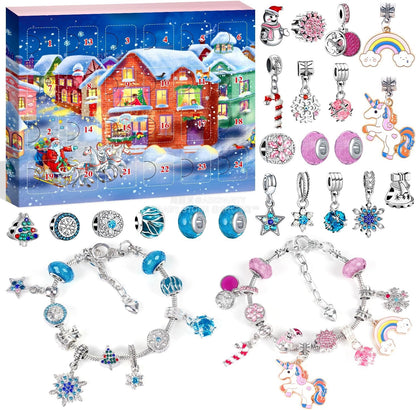 英美直送 Bracelet Making Kits 聖誕倒數日曆 兒童款 聖誕快樂特輯 聖誕倒數日曆 不參與$900免運 滿$900可加$25免運 Christmas Advent Calendars 2025