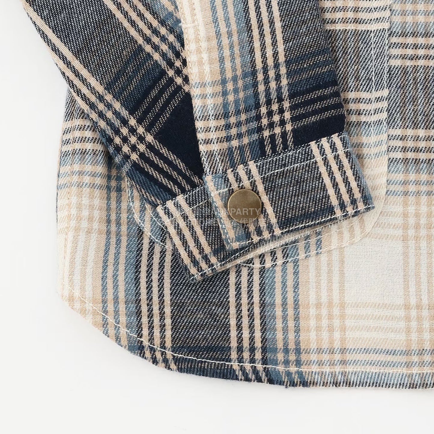 日本童裝 pe#main x Lee 牛仔或格紋襯衫 80-130cm 男童款 秋季 TOPS