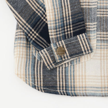 日本童裝 pe#main x Lee 牛仔或格紋襯衫 80-130cm 男童款 秋季 TOPS