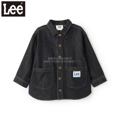 日本童裝 pe#main x Lee 牛仔或格紋襯衫 80-130cm 男童款 秋季 TOPS