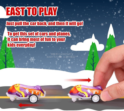 英美直送 LIHAO Pull Back 回力車 聖誕倒數日曆 兒童款 聖誕快樂特輯 聖誕倒數日曆 不參與$900免運 滿$900可加$25免運 Christmas Advent Calendars 2025