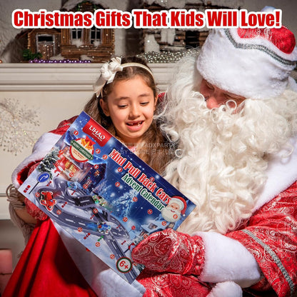 英美直送 LIHAO Pull Back 回力車 聖誕倒數日曆 兒童款 聖誕快樂特輯 聖誕倒數日曆 不參與$900免運 滿$900可加$25免運 Christmas Advent Calendars 2025