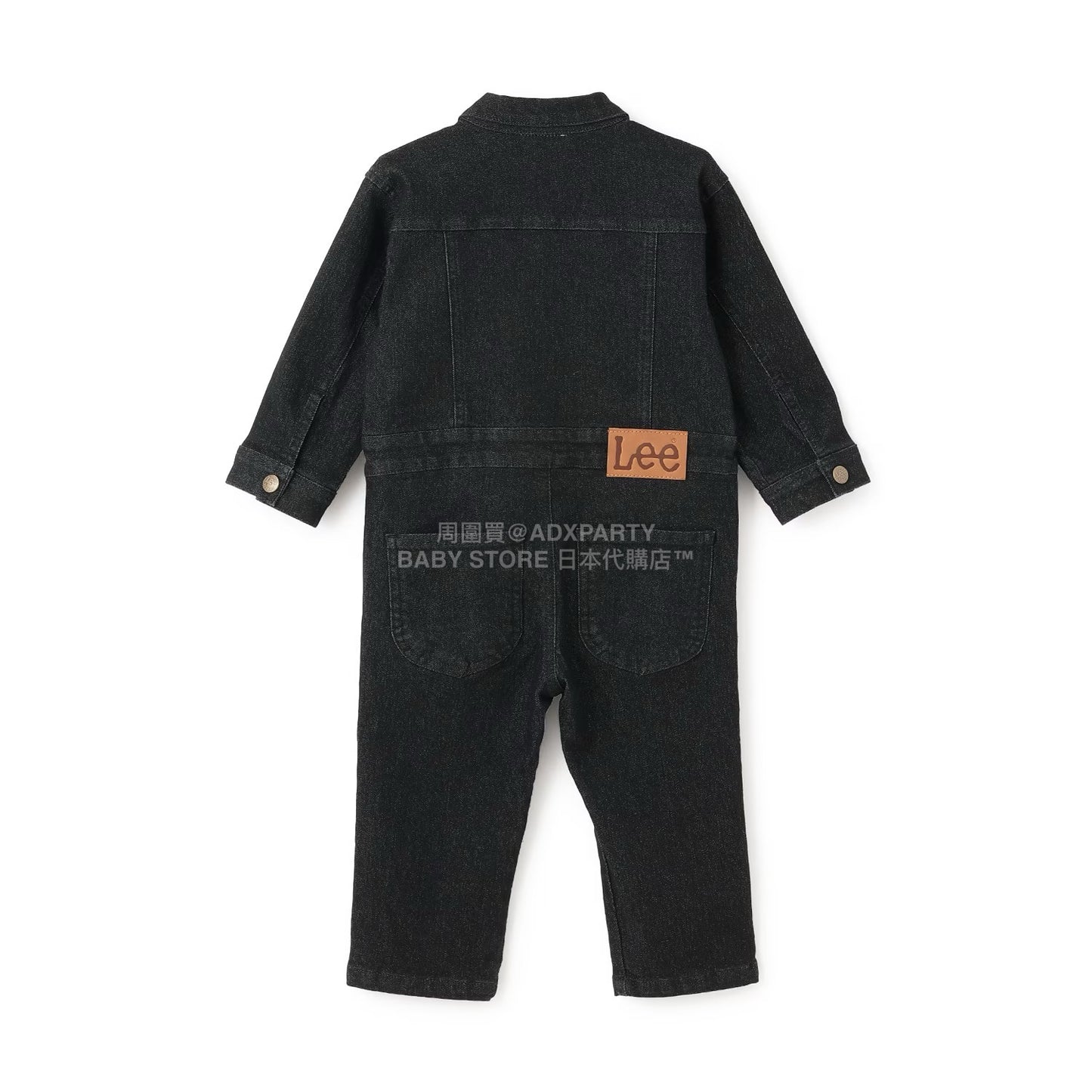 日本童裝 pe#main x Lee 牛仔連體工人褲 80-130cm 男童款/女童款 秋季 Jumpsuit