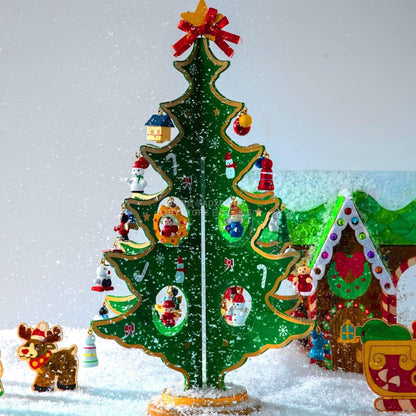 英美直送 Tabletop Wooden Christmas Tree 聖誕倒數日曆 大人款/兒童款 聖誕快樂特輯 聖誕倒數日曆A 不參與$900免運 滿$900可加$25免運 Christmas Advent Calendars 2025