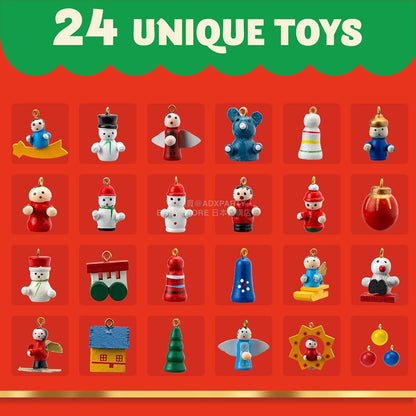 英美直送 Tabletop Wooden Christmas Tree 聖誕倒數日曆 大人款/兒童款 聖誕快樂特輯 聖誕倒數日曆A 不參與$900免運 滿$900可加$25免運 Christmas Advent Calendars 2025