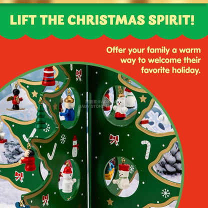 英美直送 Tabletop Wooden Christmas Tree 聖誕倒數日曆 大人款/兒童款 聖誕快樂特輯 聖誕倒數日曆A 不參與$900免運 滿$900可加$25免運 Christmas Advent Calendars 2025