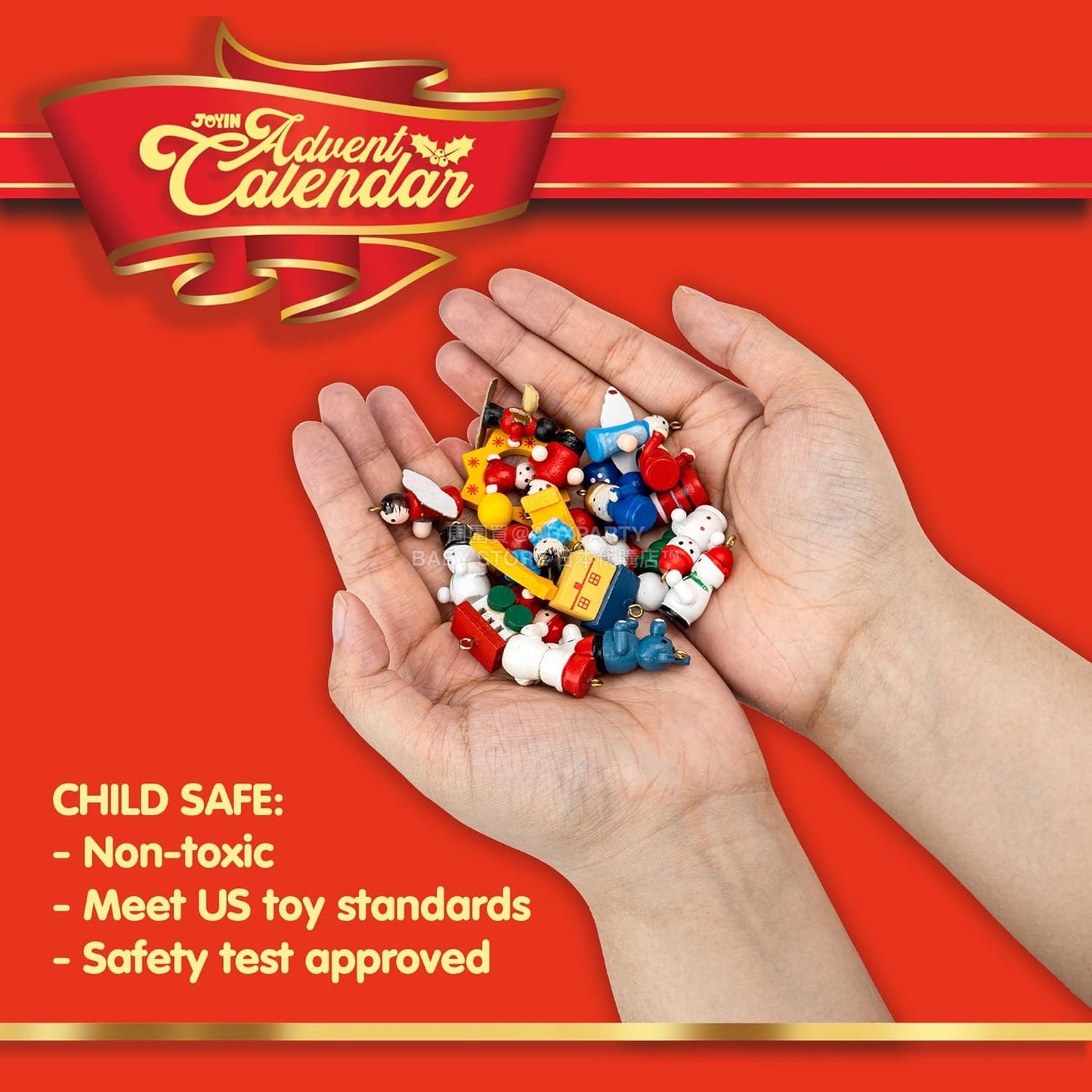 英美直送 Tabletop Wooden Christmas Tree 聖誕倒數日曆 大人款/兒童款 聖誕快樂特輯 聖誕倒數日曆A 不參與$900免運 滿$900可加$25免運 Christmas Advent Calendars 2025