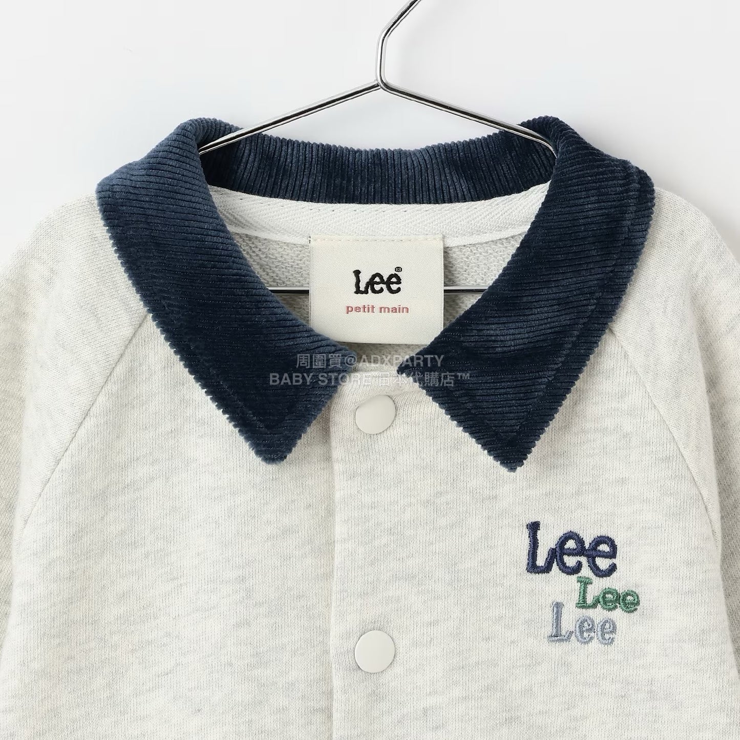 日本童裝 pe#main x Lee 翻領外套 70-80cm 男童款 初生嬰兒 秋季 OUTERWEAR