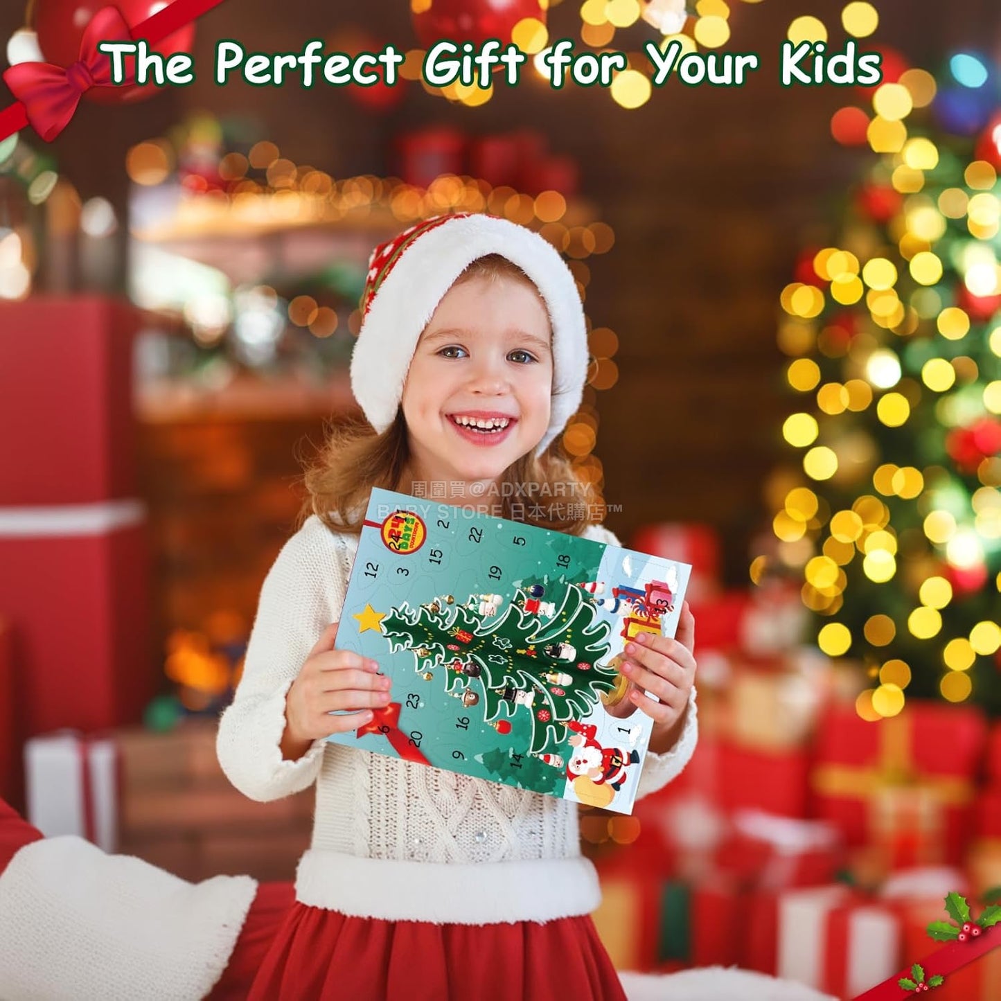 英美直送 發光Lights Wooden Christmas Tree 聖誕倒數日曆 大人款/兒童款 聖誕快樂特輯 聖誕倒數日曆 不參與$900免運 滿$900可加$25免運 Christmas Advent Calendars 2025