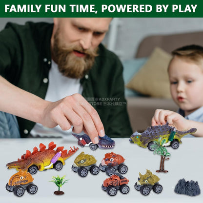 英美直送 Dinosaur Pull Back Cars 回力車 聖誕倒數日曆 兒童款 聖誕快樂特輯 聖誕倒數日曆A 不參與$900免運 滿$900可加$25免運 Christmas Advent Calendars 2025