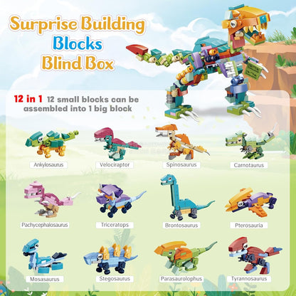 英美直送 Dinosaurs Racing Cars Building Kit 聖誕倒數日曆 兒童款 聖誕快樂特輯 聖誕倒數日曆 不參與$900免運 滿$900可加$25免運 Christmas Advent Calendars 2025