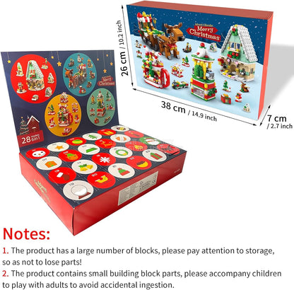 英美直送 Christmas  6 in 1 Building Blocks 聖誕倒數日曆 兒童款 聖誕快樂特輯 聖誕倒數日曆 不參與$900免運 滿$900可加$25免運 Christmas Advent Calendars 2025