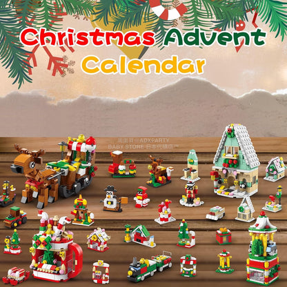 英美直送 Christmas  6 in 1 Building Blocks 聖誕倒數日曆 兒童款 聖誕快樂特輯 聖誕倒數日曆 不參與$900免運 滿$900可加$25免運 Christmas Advent Calendars 2025