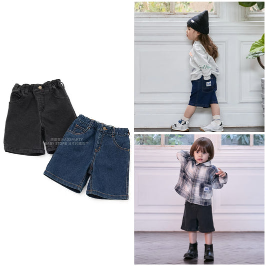 日本童裝 pe#main x Lee 牛仔短褲 80-130cm 男童款/女童款 秋季 PANTS