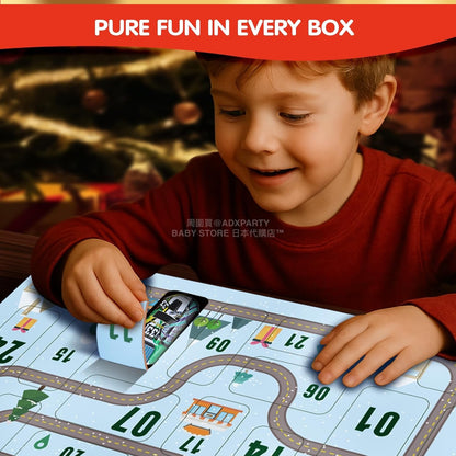 英美直送 Quanquer Pull Back Cars 回力車 聖誕倒數日曆 兒童款 聖誕快樂特輯 聖誕倒數日曆A 不參與$900免運 滿$900可加$25免運 Christmas Advent Calendars 2025