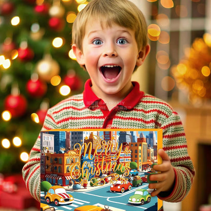英美直送 Pull-Back Race Cars 回力車 聖誕倒數日曆 兒童款 聖誕快樂特輯 聖誕倒數日曆A 不參與$900免運 滿$900可加$25免運 Christmas Advent Calendars 2025