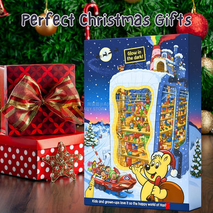 英美直送 Sweet 24 Assorted Bags of Gummy Bear 聖誕倒數日曆 大人款/兒童款 聖誕快樂特輯 聖誕倒數日曆A 不參與$900免運 滿$900可加$25免運 Christmas Advent Calendars 2025