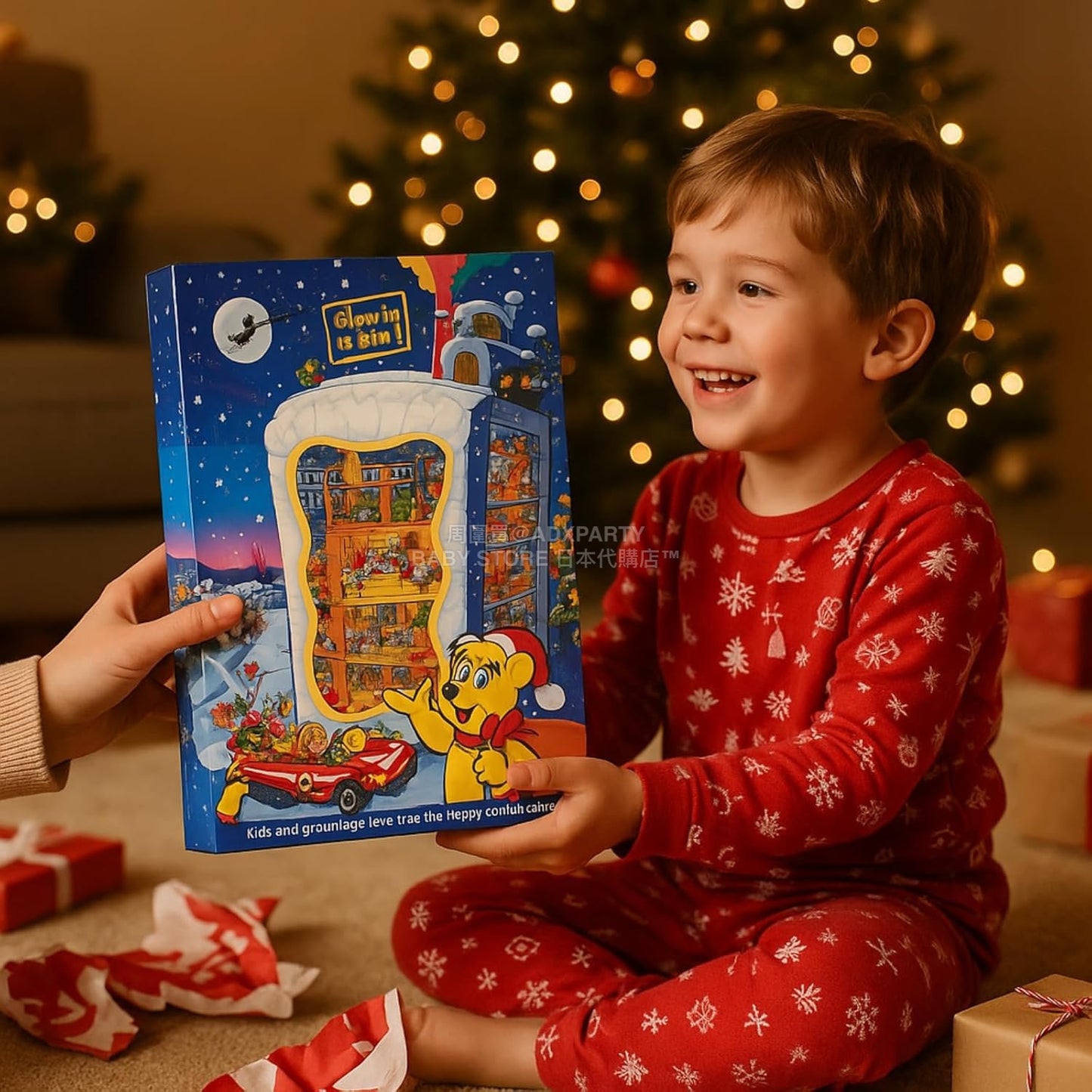 英美直送 Sweet 24 Assorted Bags of Gummy Bear 聖誕倒數日曆 大人款/兒童款 聖誕快樂特輯 聖誕倒數日曆A 不參與$900免運 滿$900可加$25免運 Christmas Advent Calendars 2025