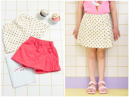 日本童裝 apres les cours 水陸兩用 心型扣裙褲 80-140cm 女童款 PANTS 夏季 夏日玩水泳衣特輯